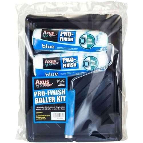 Axus 9 Inch Blue Series Pro Finish Roller Kit