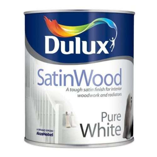 Dulux Satinwood Pure Brilliant White 2.5L