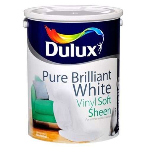 Dulux Pure Brilliant White Soft Sheen 5L