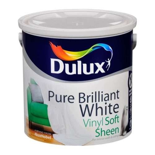 Dulux Pure Brilliant White Soft Sheen 2.5L