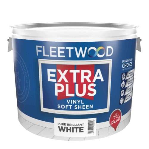 Fleetwood Extra Plus Pure Brilliant White Soft Sheen 10L